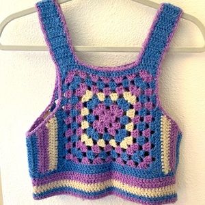 60s/70s Vintage Crochet Top
